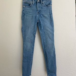Madewell 10” High Rise Jeans